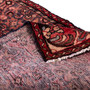 Hamadan Persian Rug 10x2 ft - Semi Antique Afshan Red, Blue Hand Knotted | corner detail | SKU 112659