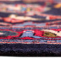 Arak Persian Rug 9x3 ft - Semi Antique Eslimi (Arabesque), Shah Abbasi Navy Blue, Madder Red, Crimson Hand Knotted | back view | SKU 112662