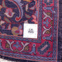 Arak Persian Rug 9x3 ft - Semi Antique Eslimi (Arabesque), Shah Abbasi Navy Blue, Madder Red, Crimson Hand Knotted | full view | SKU 112662