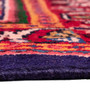 Arak Persian Rug 10'2" x 5'2" - Semi Antique Medallion Crimson, Red Hand Knotted | back view | SKU 112674