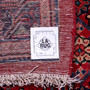 Arak Persian Rug 10'7" x 5'6" - Semi Antique Medallion Crimson, Red Hand Knotted | full view | SKU 112675