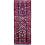 Arak Persian Rug 10'2" x 3'7" - Semi Antique Medallion Crimson, Red Hand Knotted | front view | SKU 112677