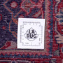 Arak Persian Rug 10'1" x 3'6" - Semi Antique Medallion Crimson, Red Hand Knotted | full view | SKU 112678