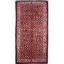 Arak Persian Rug 11'9" x 5'7" - Semi Antique Medallion Crimson, Red Hand Knotted | front view | SKU 112681
