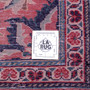 Mahal Persian Rug 10'6" x 7'3" - Semi Antique Medallion Ivory, Pink Hand Knotted | full view | SKU 112682