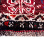 Shiraz Persian Rug 8x5 ft - Semi Antique Geometric Blue, Red Hand Knotted | pile detail | SKU 112725