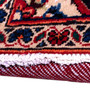 Shiraz Persian Rug 8x4 ft - Semi Antique Geometric Blue, Red Hand Knotted | pile detail | SKU 112767