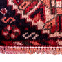 Shiraz Persian Rug 4'9" x 2'9" - Semi Antique Geometric Blue, Red Hand Knotted | pile detail | SKU 112771