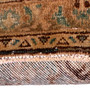 Tabriz Persian Rug 12x9 ft - Semi Antique Medallion (Toranj), Shah Abbasi Beige, Camel, Brown Hand Knotted | pile detail | SKU 112808
