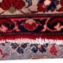 Najafabad Persian Rug 14'1" x 10'4" - Semi Antique Medallion Red, Beige Hand Knotted | pile detail | SKU 112820