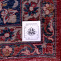 Najafabad Persian Rug 14'1" x 10'4" - Semi Antique Medallion Red, Beige Hand Knotted | full view | SKU 112820