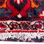 Bakhtiari Persian Rug 9'8" x 7'5" - Semi Antique Medallion Blue, Crimson Hand Knotted | pile detail | SKU 112910