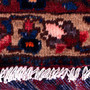 Bakhtiari Persian Rug 10'6" x 7'7" - Semi Antique Medallion Blue, Crimson Hand Knotted | pile detail | SKU 112916