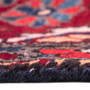 Bakhtiari Persian Rug 12'7" x 10'0" - Semi Antique Medallion Blue, Crimson Hand Knotted | back view | SKU 112923