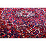 Bakhtiari Persian Rug 11x9 ft - Semi Antique Medallion Blue, Crimson Hand Knotted | side view | SKU 112927