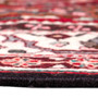 Bakhtiari Persian Rug 10x7 ft - Semi Antique Medallion Blue, Crimson Hand Knotted | back view | SKU 112930