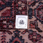 Bakhtiari Persian Rug 12x10 ft - Semi Antique Medallion Blue, Crimson Hand Knotted | full view | SKU 112933