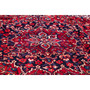 Bakhtiari Persian Rug 12'8" x 10'2" - Semi Antique Medallion Blue, Crimson Hand Knotted | side view | SKU 112934