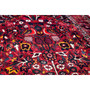 Bakhtiari Persian Rug 10'8" x 7'1" - Semi Antique Medallion Blue, Crimson Hand Knotted | side view | SKU 112941