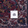 Bakhtiari Persian Rug 10'8" x 7'1" - Semi Antique Medallion Blue, Crimson Hand Knotted | full view | SKU 112941