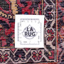 Bakhtiari Persian Rug 12x8 ft - Semi Antique Medallion Blue, Crimson Hand Knotted | full view | SKU 112942