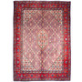 Ardabil Persian Rug 9x6 ft - Semi Antique Medallion Turquoise, White Hand Knotted | front view | SKU 112951