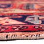 Ardabil Persian Rug 9x3 ft - Semi Antique Medallion Turquoise, White Hand Knotted | back view | SKU 112956