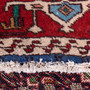 Ardabil Persian Rug 9'7" x 6'5" - Semi Antique Medallion Turquoise, White Hand Knotted | pile detail | SKU 112960