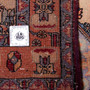 Ardabil Persian Rug 9'11" x 5'3" - Semi Antique Medallion Turquoise, White Hand Knotted | full view | SKU 112968