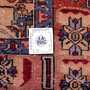Ardabil Persian Rug 10'0" x 5'0" - Semi Antique Medallion Turquoise, White Hand Knotted | full view | SKU 112969