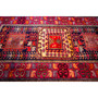 Ardabil Persian Rug 9x4 ft - Semi Antique Medallion Turquoise, White Hand Knotted | side view | SKU 112970