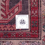 Ardabil Persian Rug 10'3" x 4'1" - Semi Antique Medallion Turquoise, White Hand Knotted | full view | SKU 112971