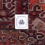 Ardabil Persian Rug 10'12" x 4'0" - Semi Antique Medallion Turquoise, White Hand Knotted | full view | SKU 112984