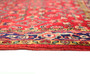 Tabriz Persian Rug 9x5 ft - Semi Antique Diamond Lattice, Afshan (All-Over) Madder Red, Navy Blue, Cream Hand Knotted | full view | SKU 110209