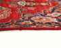 Zanjan Persian Rug 6'1" x 3'11" - Semi Antique Medallion Navy Blue, Crimson Hand Knotted | detail view | SKU 110211