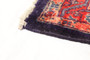 Arak Persian Rug 9'6" x 3'10" - Semi Antique Medallion Crimson, Red Hand Knotted | detail view | SKU 110212