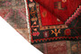 Lori Persian Rug 10x5 ft - Semi Antique Geometric Red, Brown Hand Knotted | full view | SKU 110225