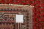 Arak Persian Rug 6'7" x 4'3" - Semi Antique Medallion Crimson, Red Hand Knotted | pile detail | SKU 110248