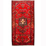 Ardabil Persian Rug 9'11" x 4'10" - Semi Antique Medallion Turquoise, White Hand Knotted | front view | SKU 110339