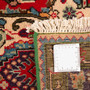 Tabriz Persian Rug 10'2" x 6'10" - Semi Antique Medallion Red, Cream Hand Knotted | full view | SKU 110388