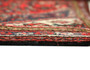 Nahavand Persian Rug 8x4 ft - Semi Antique Medallion Navy Blue, Red Hand Knotted | full view | SKU 110427
