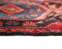 Hamadan Persian Rug 5'11" x 3'5" - Semi Antique Afshan Red, Blue Hand Knotted | pile detail | SKU 110458