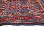 Arak Persian Rug 12'4" x 4'9" - Semi Antique Medallion Crimson, Red Hand Knotted | full view | SKU 110464