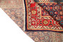 Arak Persian Rug 12'4" x 4'9" - Semi Antique Medallion Crimson, Red Hand Knotted | side view | SKU 110464