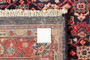 Arak Persian Rug 12x4 ft - Semi Antique Medallion Crimson, Red Hand Knotted | back view | SKU 110466