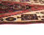 Saveh Persian Rug 5'4" x 2'11" - Semi Antique Medallion Red, Brown Hand Knotted | full view | SKU 110470