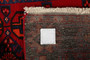 Ferdos Persian Rug 10x3 ft - Semi Antique Geometric Red, Beige Hand Knotted | detail view | SKU 110480