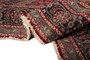 Mashad Persian Rug 11'2" x 8'0" - Semi Antique Medallion Crimson, Ultramarine Hand Knotted | full view | SKU 110512
