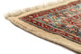 Birjand Persian Rug 3'1" x 1'12" - Semi Antique Medallion Red, Crimson Hand Knotted | detail view | SKU 110513