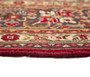 Tabriz Persian Rug 9x6 ft - Semi Antique Medallion (Toranj), Shah Abbasi Madder Red, Cream, Navy Blue Hand Knotted | full view | SKU 110531